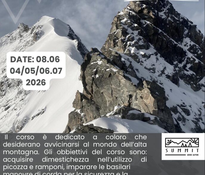 Corso di Alpinismo alta montagna